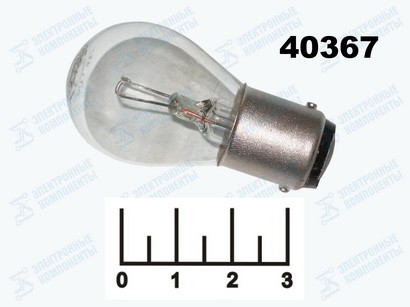Лампа 13V 25W B15 (СМ13-25)