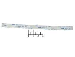 Шлейф 150*10 8pin шаг 1мм