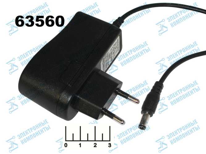 Зарядное устройство для литиевых элементов 12.6V 1A 3*18650 (5.5*2.5)