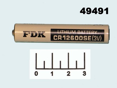 Литиевый элемент 3V CR12600SE FDK