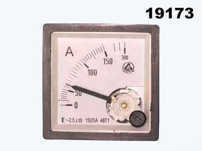 Измерительная головка амперметр 150/5А 48*48мм AC
