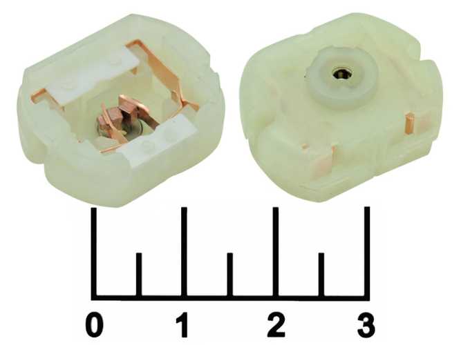 Щеточный узел для электродвигателя