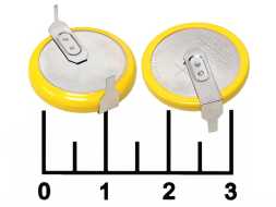 Аккумулятор ML2032 3V с выводами Maxell (180*) (2032-T6)