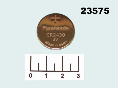 Батарейка CR2430 3V Panasonic Lithium