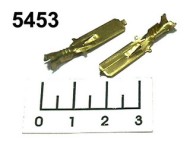 Клемма ножевая штекер 6.3мм с замком латунь DJ611-6.3A