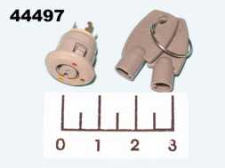 Выключатель ключ 3-х позиционный пластмассовый