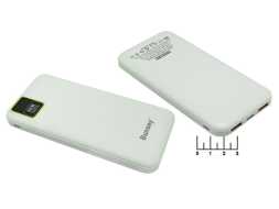 Power Bank 2USB 5V 3A 10Ah - вход micro USB + Type C Bunsey BY-46