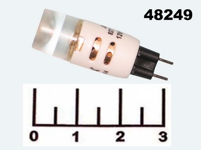 Лампа светодиодная 12V 2W G4 2700K белый теплый ЭРА