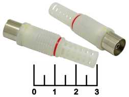 Разъем TV гнездо (белый)