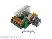 Выключатель-регулятор (диммер) 220V 4000W без выключения