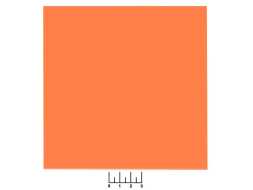 Оргстекло 150*150*2.3мм оранжевое прозрачное