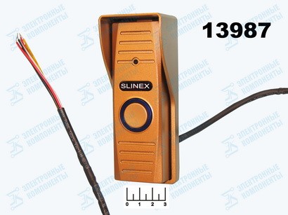 Панель видеодомофона Slinex ML-15HR медь