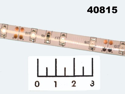 Светодиодная лента 12V красная 5см влагозащищенная (4.8W/60LED/1м) MTK-300FR3528/P5LR05ESB