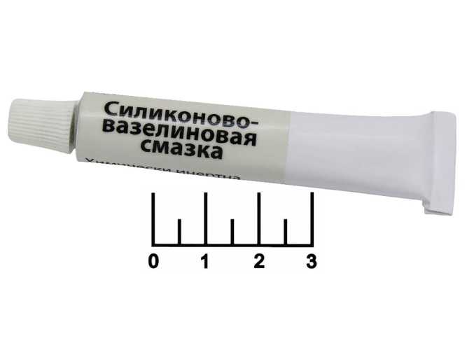 Смазка силиконово-вазелиновая 5мл