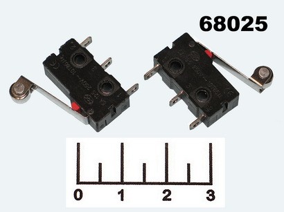 Кнопка тактовая SM5-00N-115/MSW-13 с металлическим рычагом