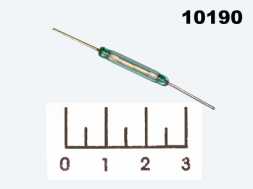 Геркон 3.2*21мм 2pin 0.5A/180V 10W КЭМ-2 (А)