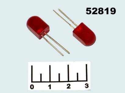 Светодиод LED 8мм красный (GNL-8003URD)