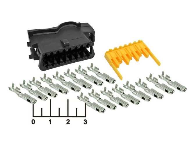 Разъем гнездо для диагностической колодки OBD2
