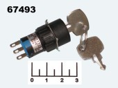Выключатель ключ (Y16-22Y) 3 контактa