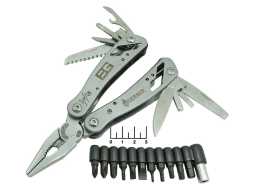 Инструмент складной карманный BG-19 (G2015S) с насадками (Multi Tools)
