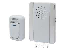Звонок 3AA/23A INHOME ЗБ-9 беспроводной 38 мелодии (3АА/23А)