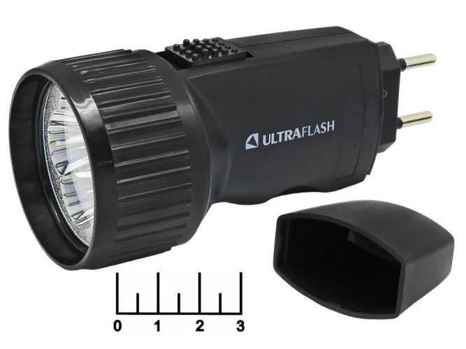 Фонарь 5 светодиодов аккумуляторный Ultraflash LED3859