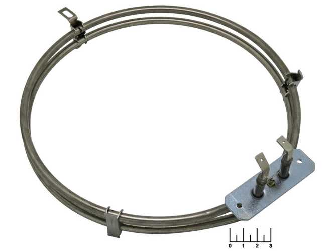 Тэн для духового шкафа 220V 2400W d-210мм