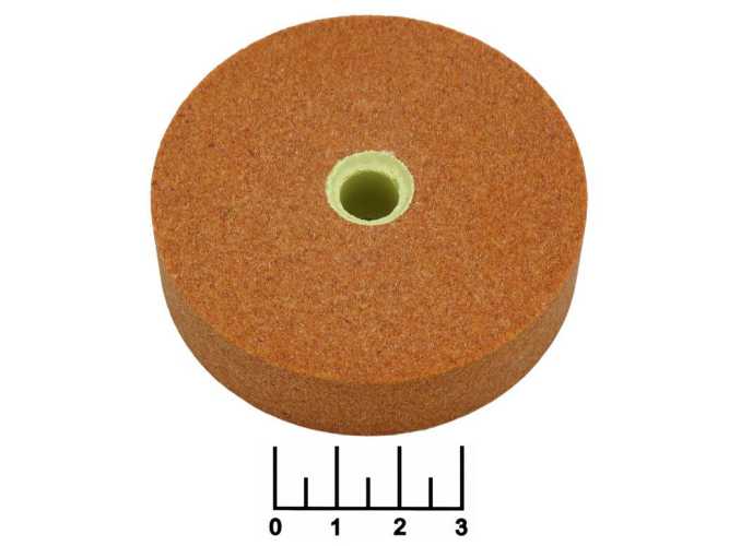 Камень точильный для заточного станка 75*18*10 красный BG-3108