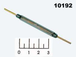 Геркон 5.4*50мм 2pin 2A/300V 30W КЭМ-1