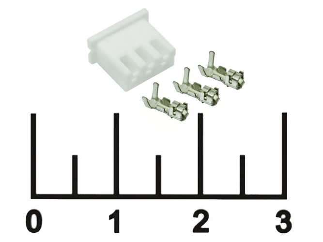 Разъем 3pin гнездо на кабель H-03