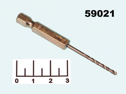 Сверло-бита 2.0*49мм по металлу FIT 34020