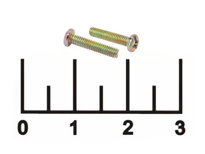 Винт М2.5*12мм (1 штука)