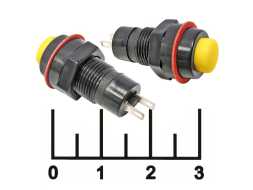 Кнопка MPBS-R/R желтая с фиксацией (DS-211)