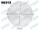 Решетка для вентилятора 155*170мм (ZW150-10YSZ)