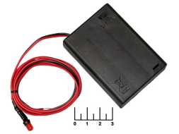 Муляж сигнализации 3*AA красный