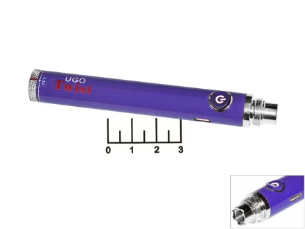 Аккумулятор для электронных сигарет Twist Ugo 0.65A (ЭСГ-7242)