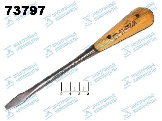 Отвертка ударная слесарная 200*1.2*8мм