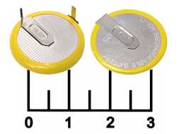 Аккумулятор LIR2025 3.6V с выводами (VL2020)