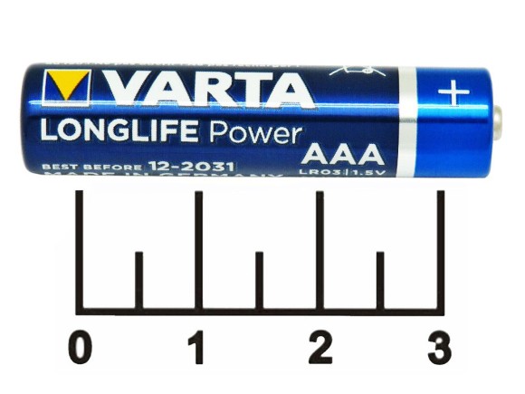 Батарейка AAA-1.5V Varta LongLife Power 4903 Alkaline LR03