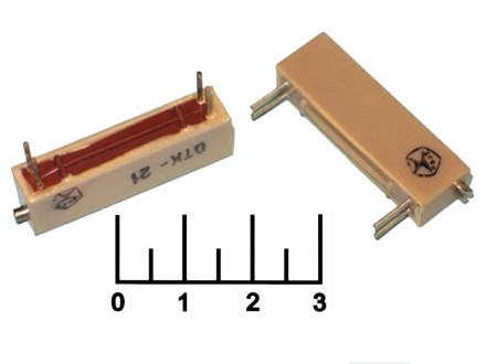 Резистор подстроечный 3.3 кОм 1W СП5-22 (+127)