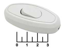 Выключатель 250/6 250V 6A 1-клавишный проходной белый Smartbuy (SBE-06-S04-W) под винт