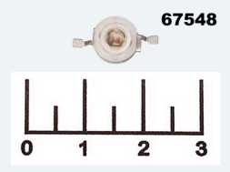Светодиод LED 3W красный LXHL-R3E (982)