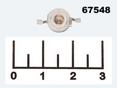 Светодиод LED 3W красный LXHL-R3E (982)