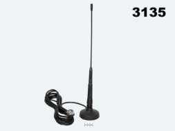 Антенна к радиостанции автомобильная 27 MHz Sirio Cellular-33 на магните