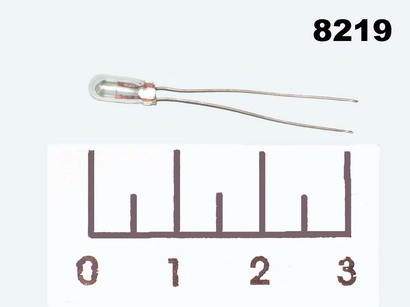 Лампа 3V 0.1A H39 3мм