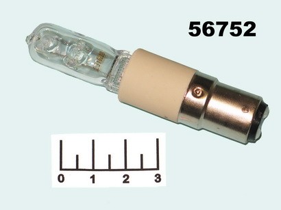 Лампа галогенная 220V 100W B15D Osram прозрачная (64496)