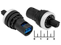 Резистор переменный 500 кОм LA42DWQ-22 (+93)