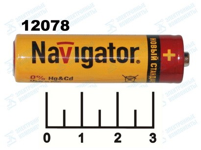 Батарейка AA-1.5V Navigator R6