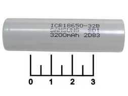 Аккумулятор 3.7V 3.2A 18650 Samsung плоский плюс (ICR18650-32B)