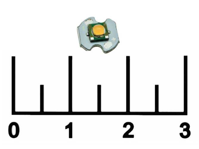 Светодиод LED 5W белый теплый 3.5V 520lm 8мм Cree XPG2